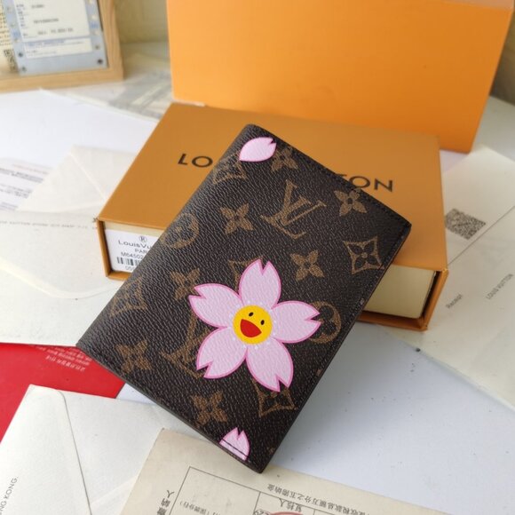 Louis Vuitton Monogram Card Organizer, Colorful Graphic - Picture 1 of 6